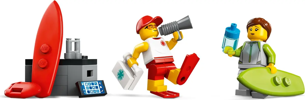 LEGO City 60453 Lifeguard Truck set, image 8