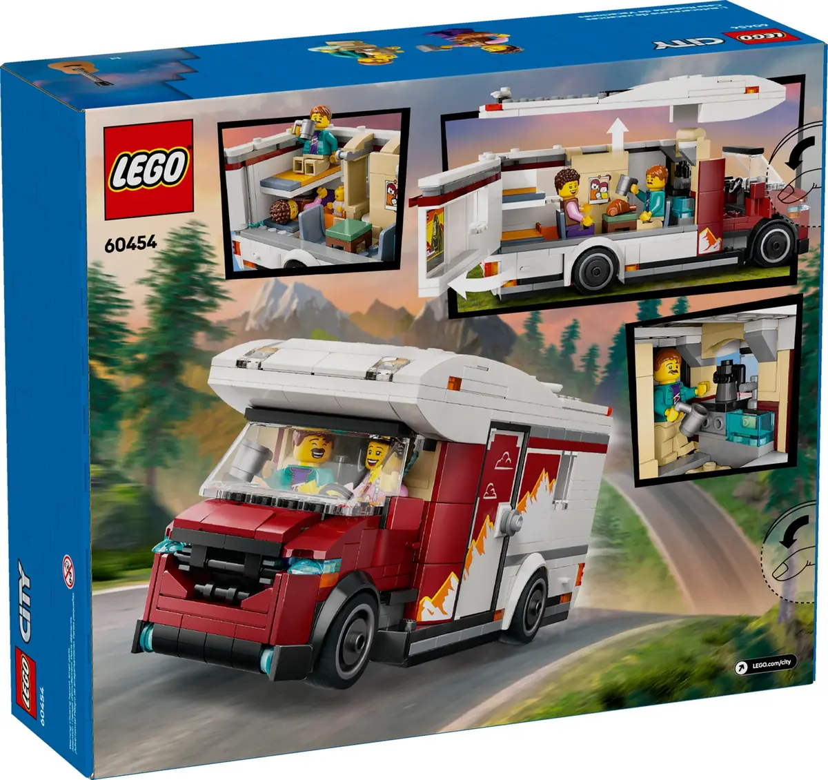 LEGO City 60454 Holiday Camper Van set, image 2