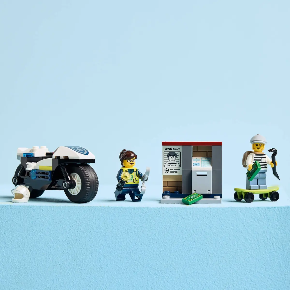 LEGO City 60455 Police Motorcycle set, image 6