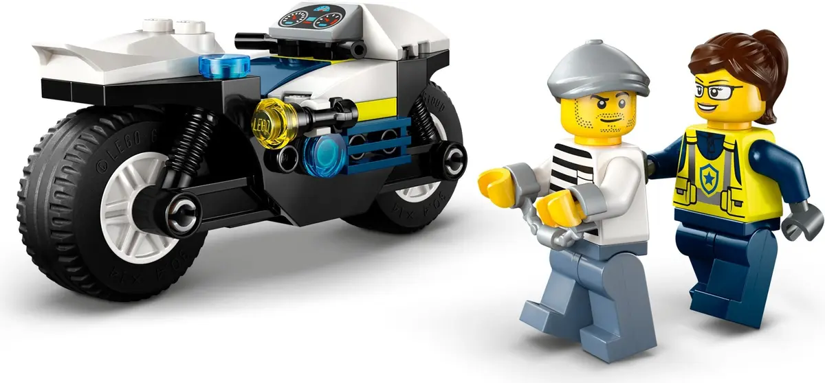 LEGO City 60455 Police Motorcycle set, image 8