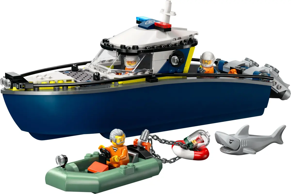 LEGO City 60456 Police Boat set