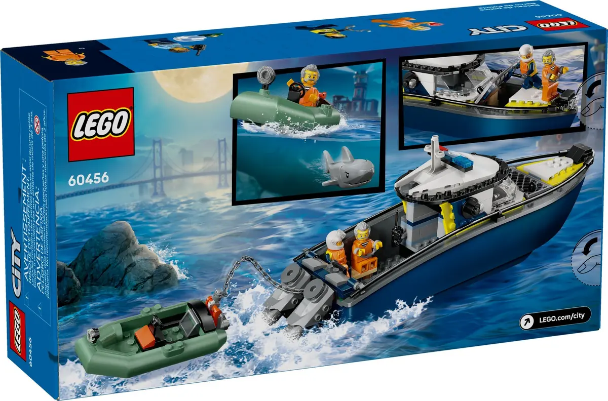 LEGO City 60456 Police Boat set, image 2