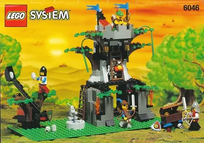 LEGO Castle 6046 Hemlock Stronghold set
