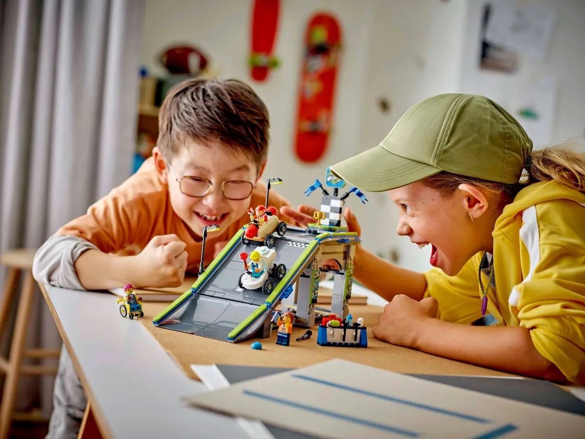 LEGO City 60460 No Limits: Race Car Ramp Track set, image 5