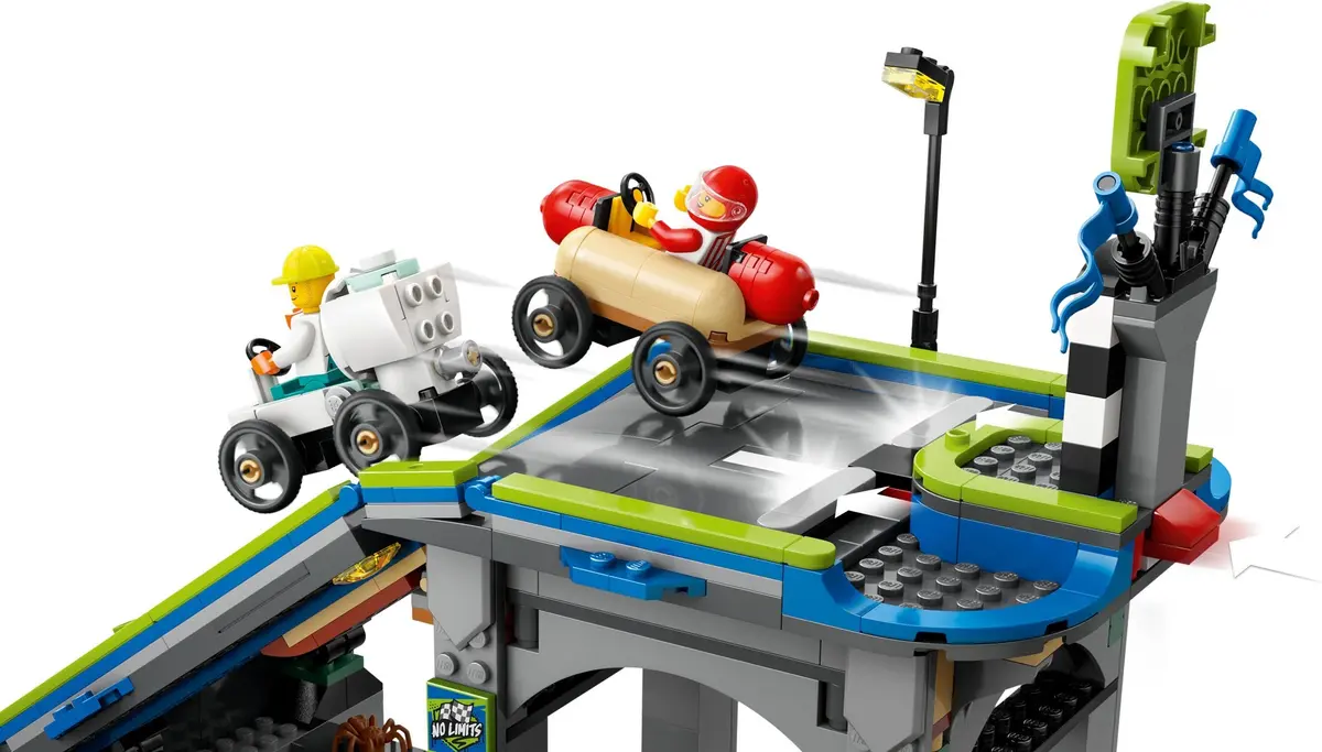 LEGO City 60460 No Limits: Race Car Ramp Track set, image 10