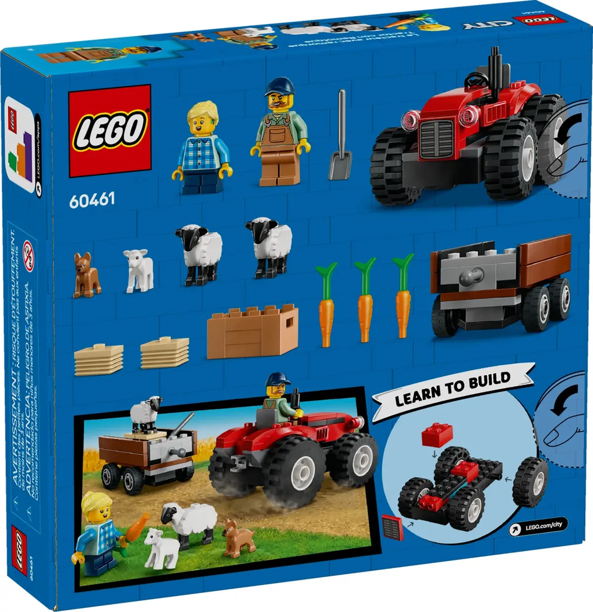 LEGO City 60461 Tractor with Trailer set, image 2