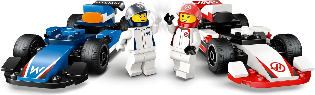 LEGO City 60464 F1 Williams Racing & Haas F1 Race Cars set, image 5