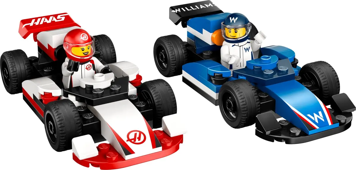 LEGO City 60464 F1 Williams Racing & Haas F1 Race Cars set