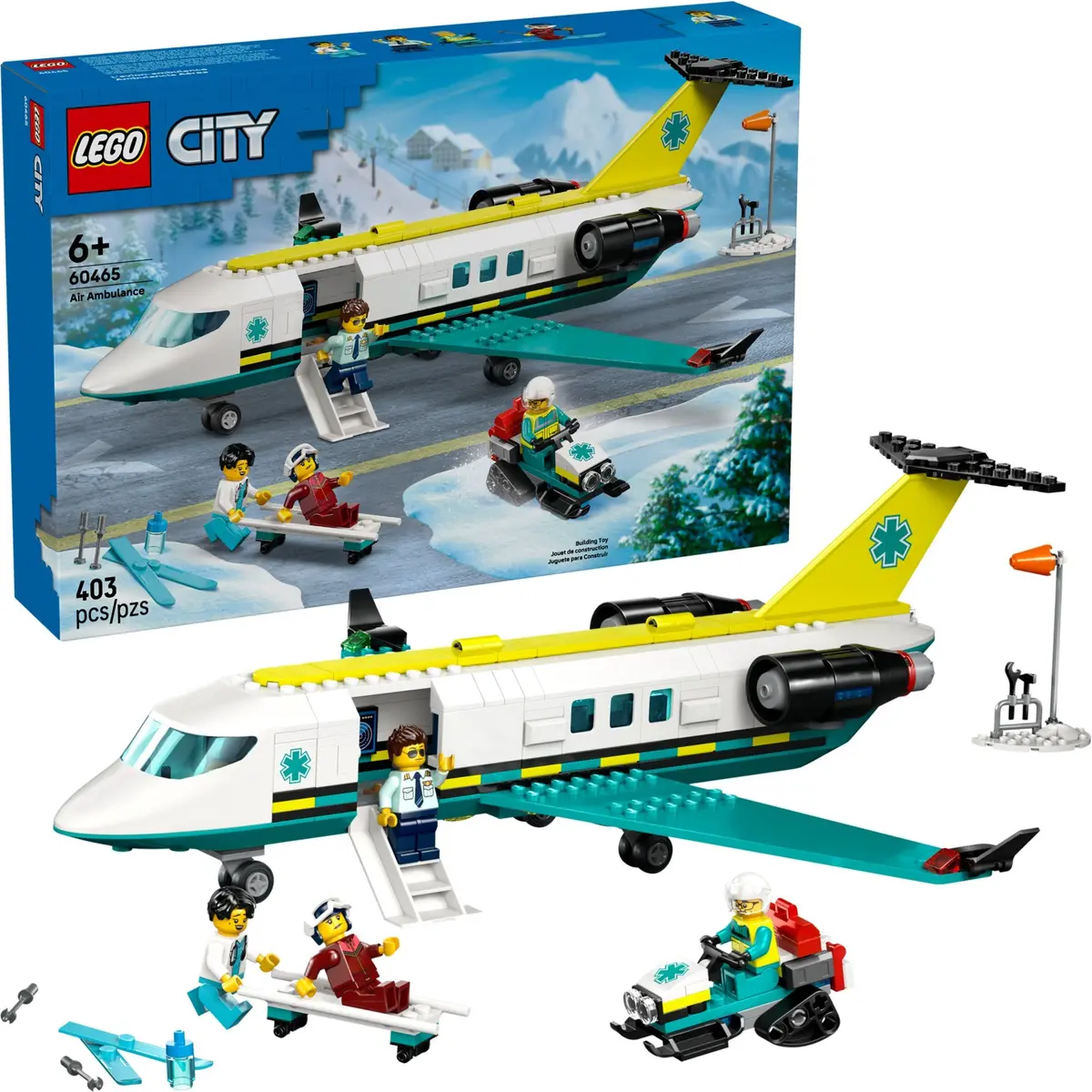 LEGO City 60465 Air Ambulance set, image 3