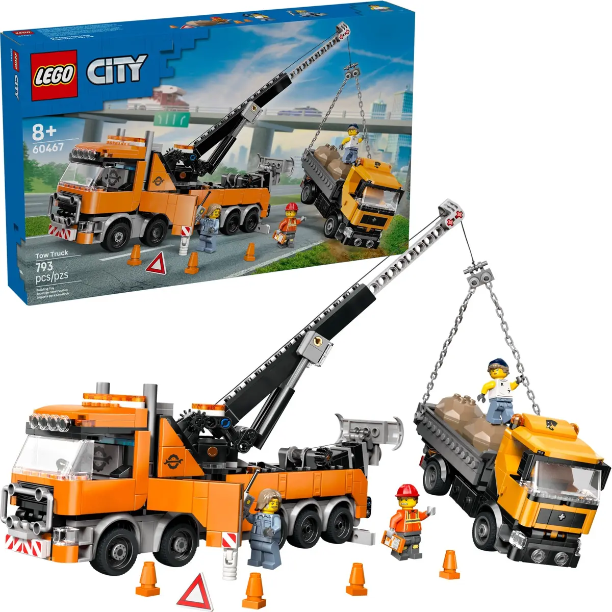 LEGO City 60467 Tow Truck set, image 3