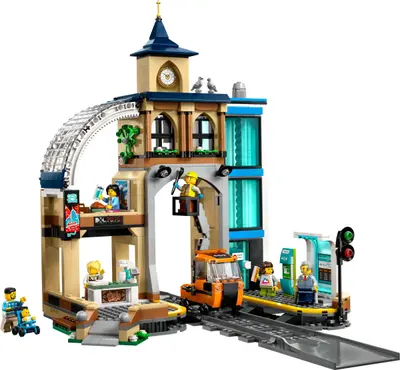 LEGO City 60469 Central Train Station set