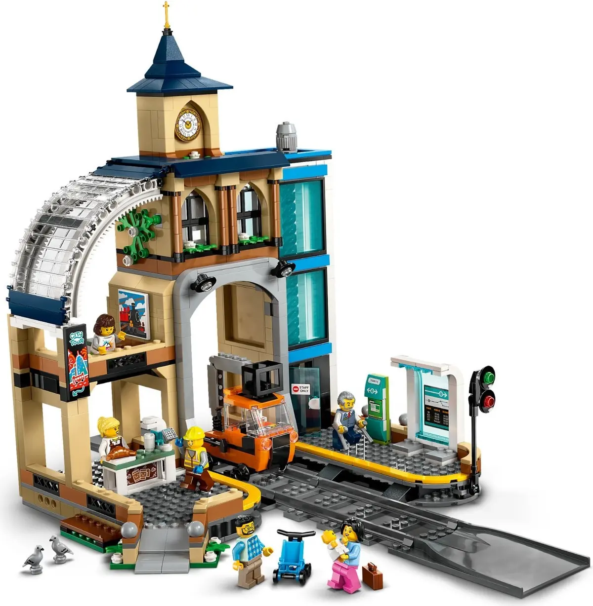 LEGO City 60469 Central Train Station set, image 9