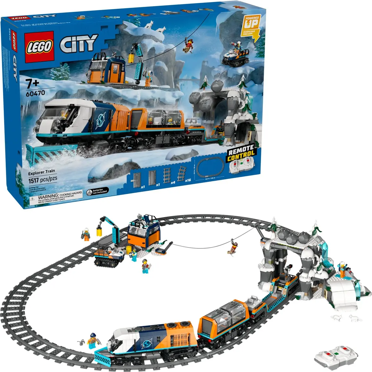 LEGO City 60470 Explorer Train set, image 3