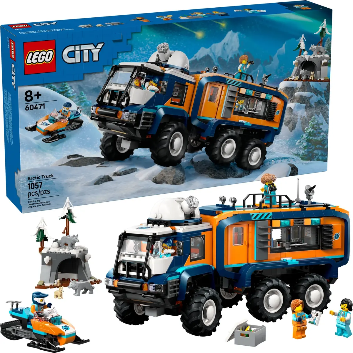 LEGO City 60471 Arctic Truck set, image 3