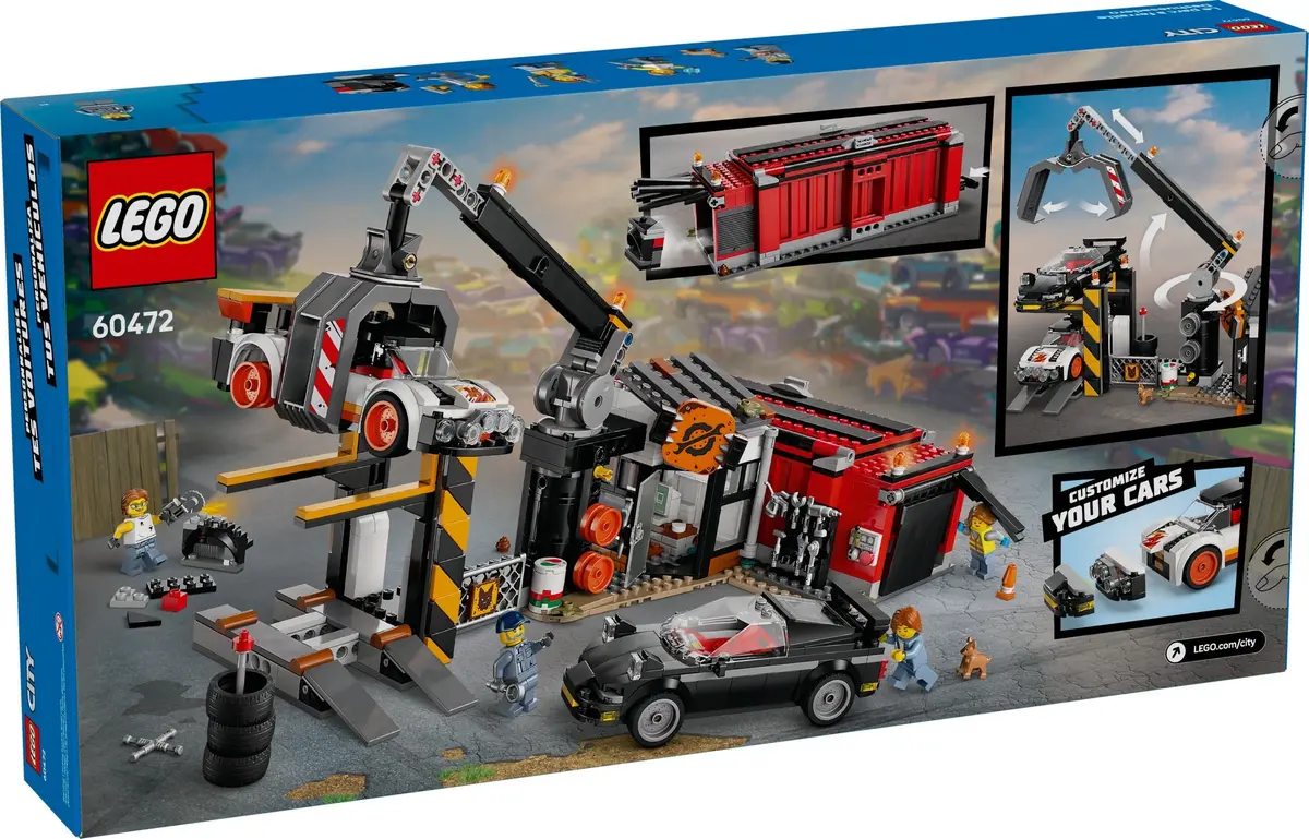 LEGO City 60472 Scrapyard set, image 2