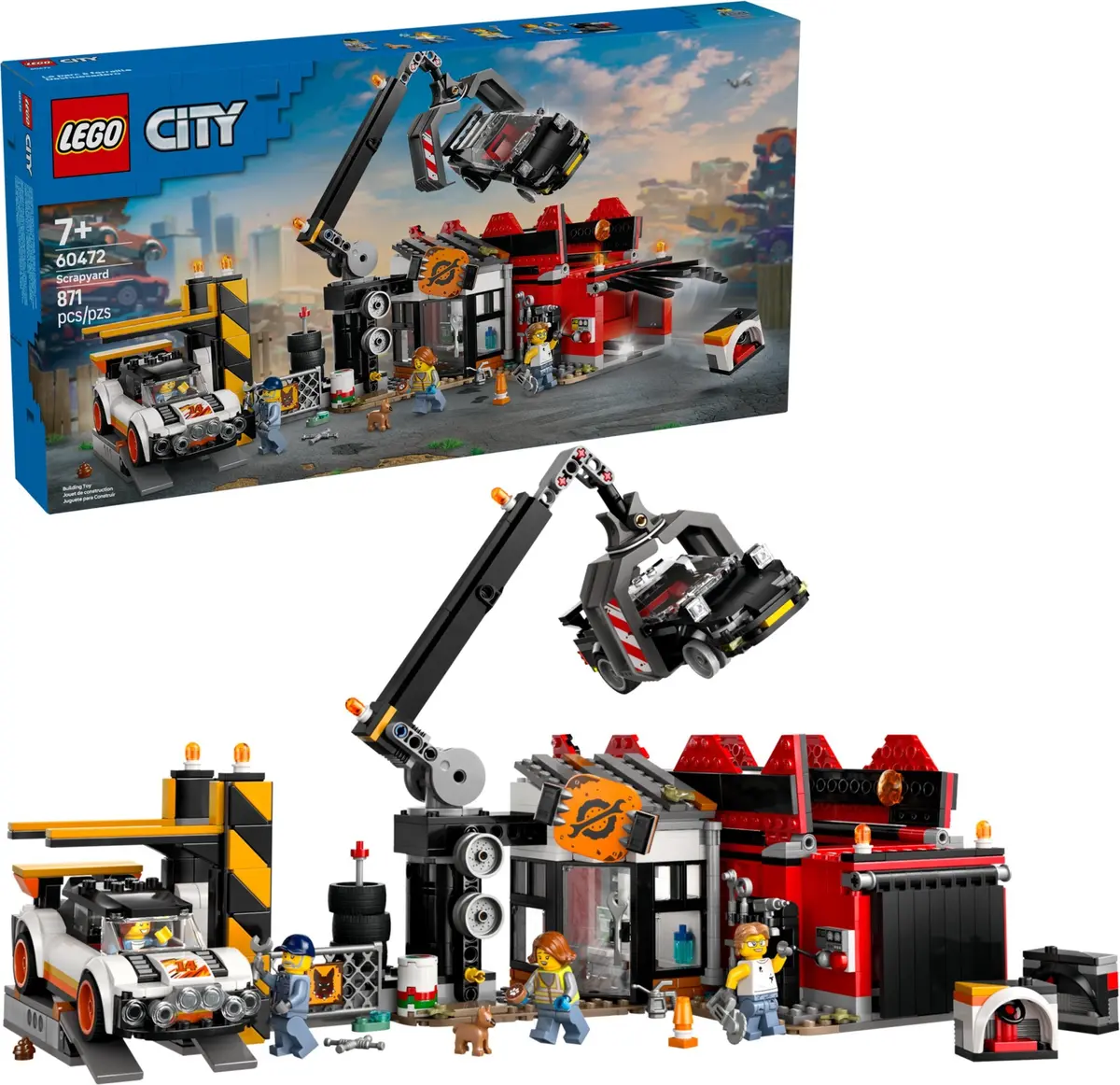 LEGO City 60472 Scrapyard set, image 3