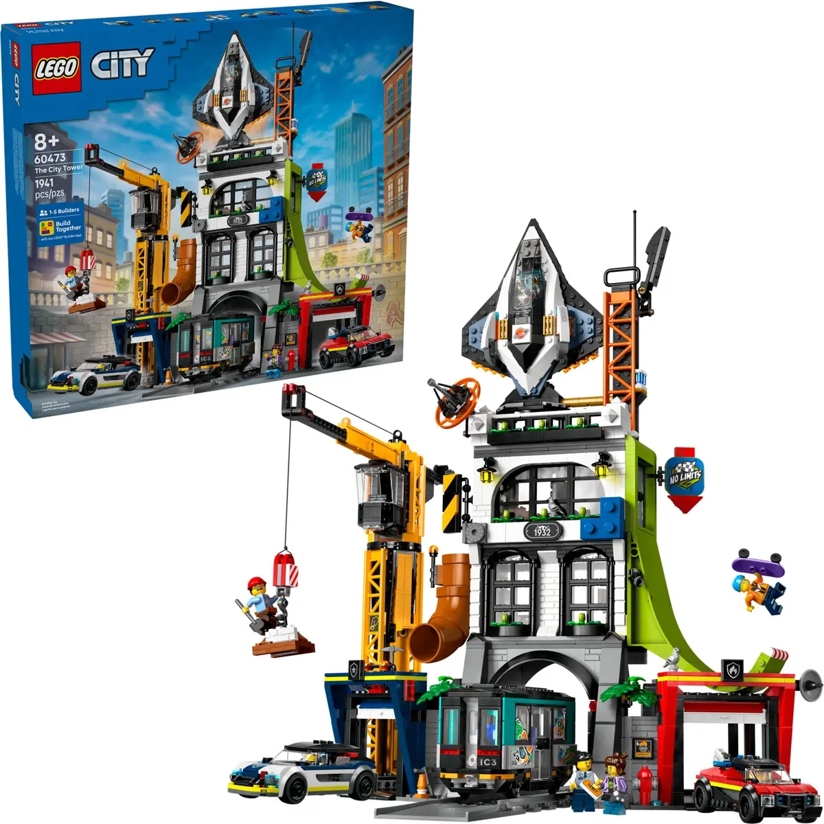 LEGO City 60473 The City Tower set, image 3