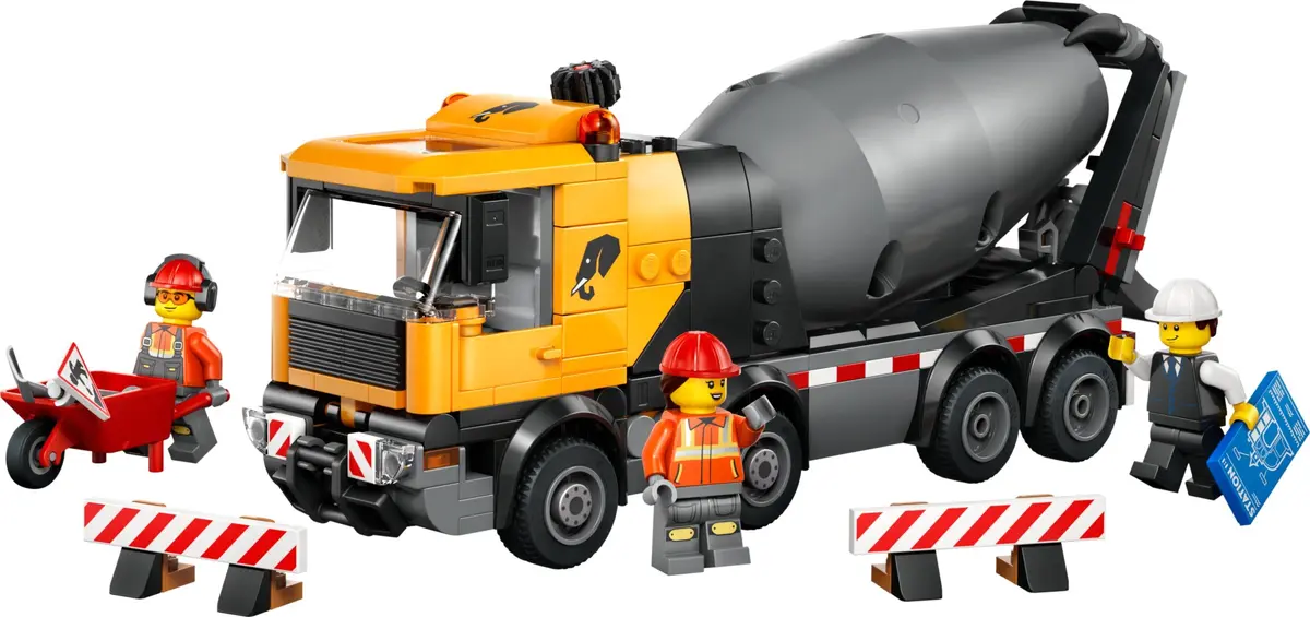 LEGO City 60478 Cement Mixer set