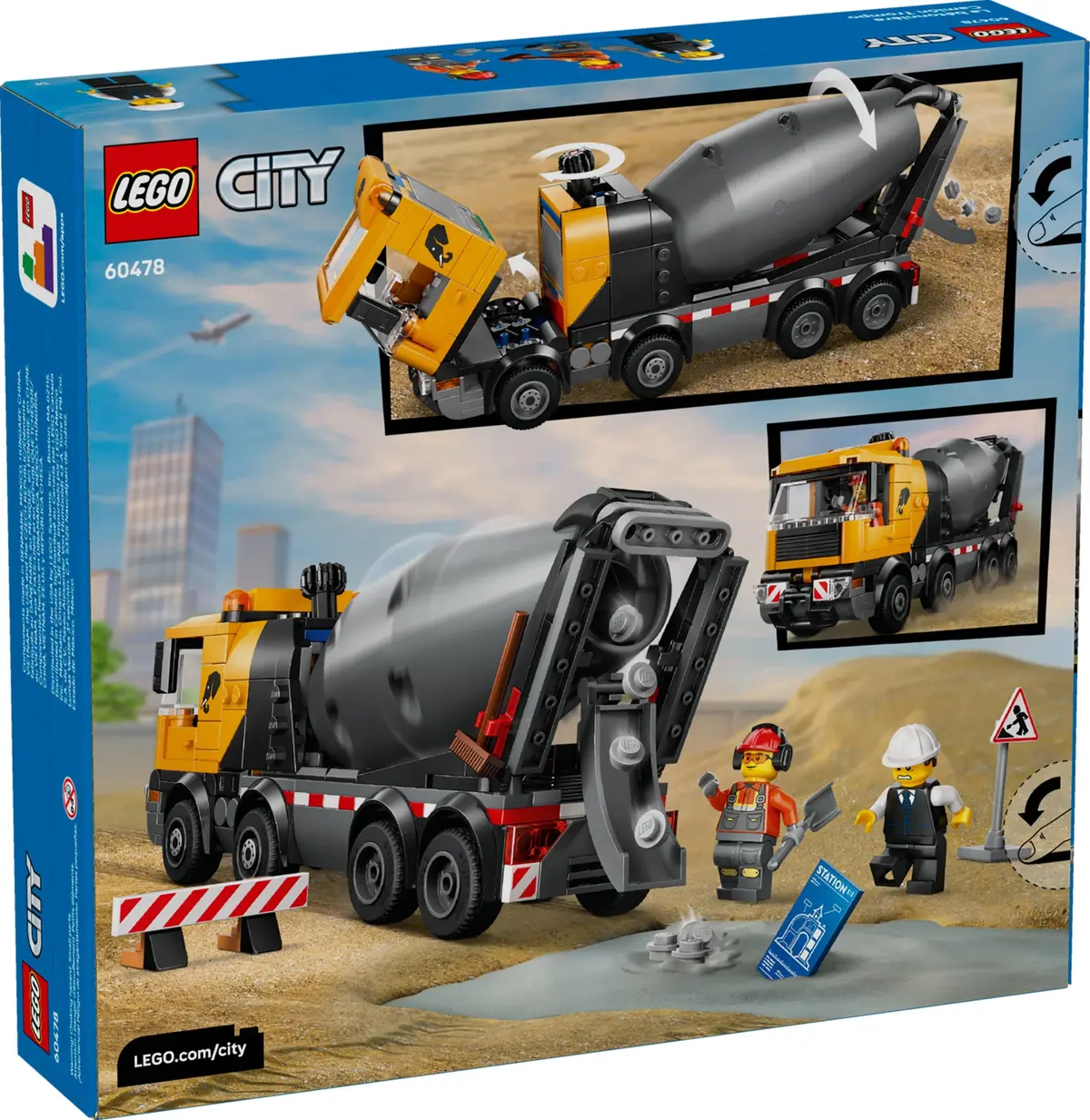 LEGO City 60478 Cement Mixer set, image 2