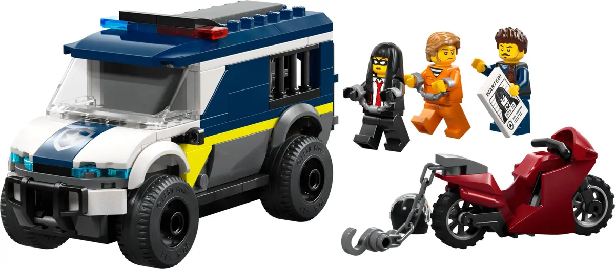 LEGO City 60479 Police Prisoner Transport Van set
