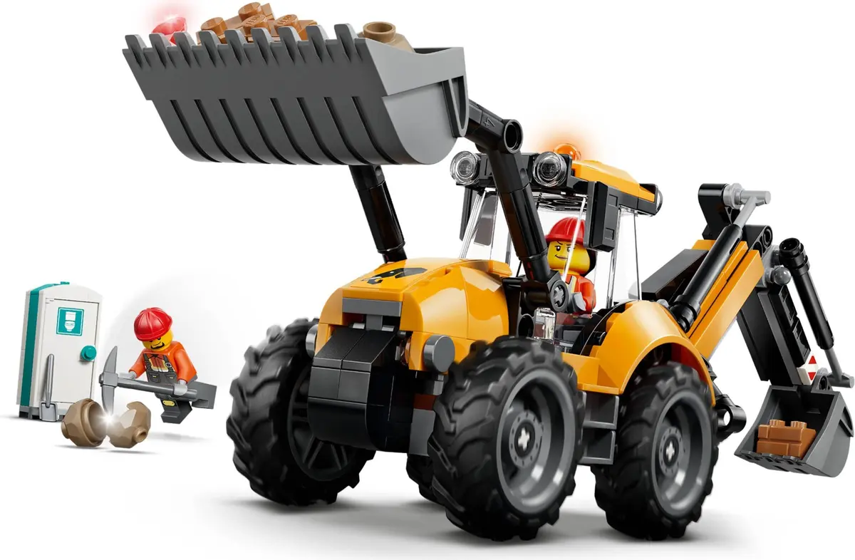 LEGO City 60480 Backhoe Loader set, image 10