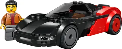 LEGO City 60486 EV Supercar set