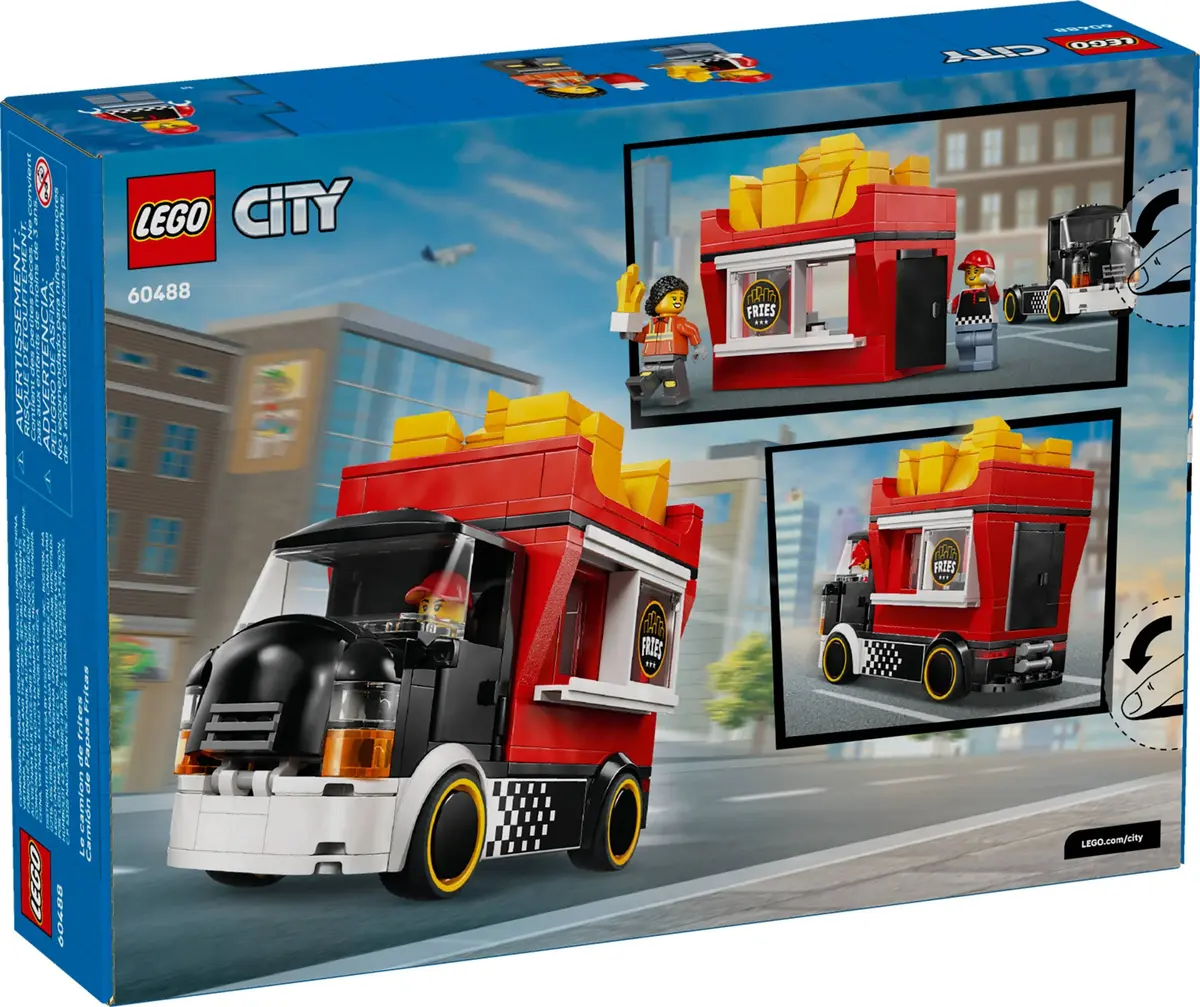LEGO City 60488 Fries Food Truck set, image 2