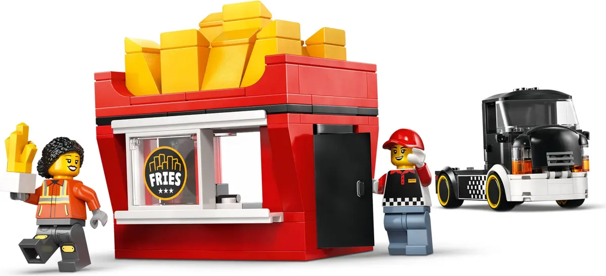 LEGO City 60488 Fries Food Truck set, image 8