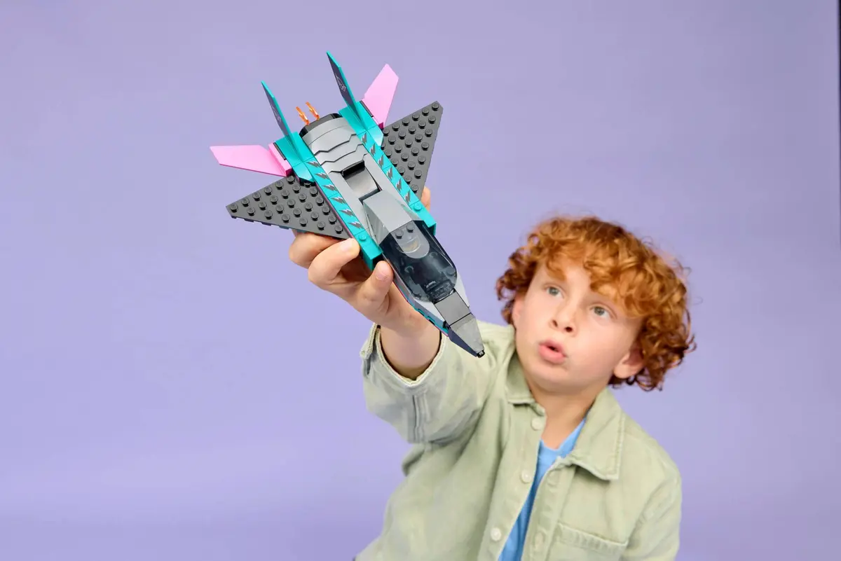 LEGO City 60489 Jet vs. Car set, image 4