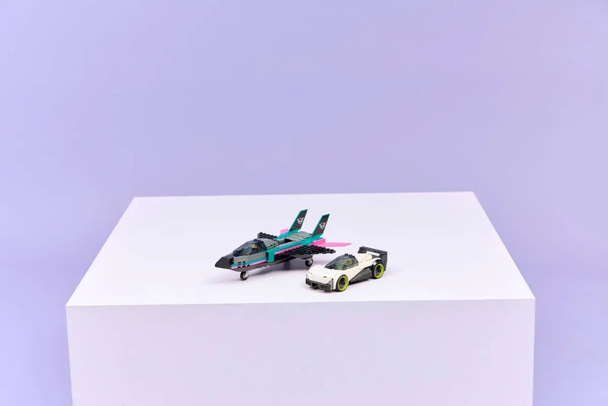 LEGO City 60489 Jet vs. Car set, image 7