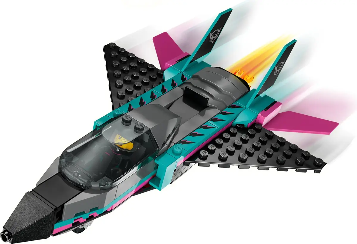 LEGO City 60489 Jet vs. Car set, image 9