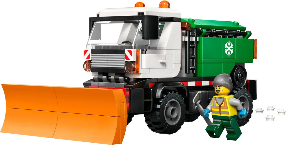 LEGO City 60490 Snowplough set