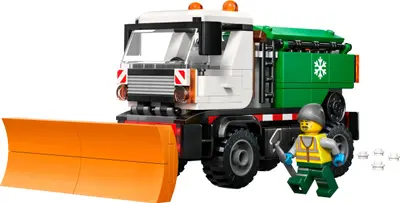 LEGO City 60490 Snowplough set
