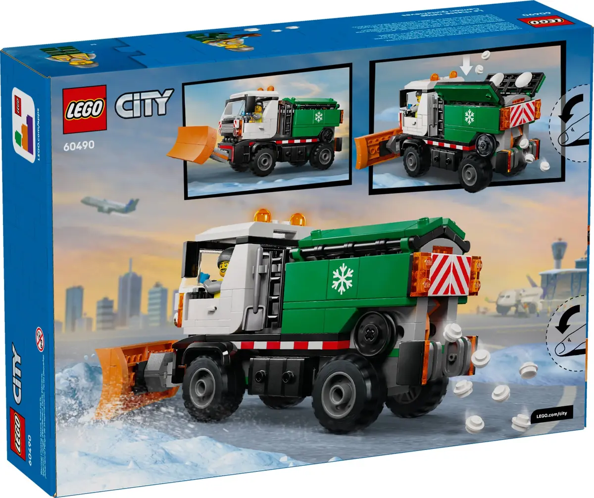 LEGO City 60490 Snowplough set, image 2