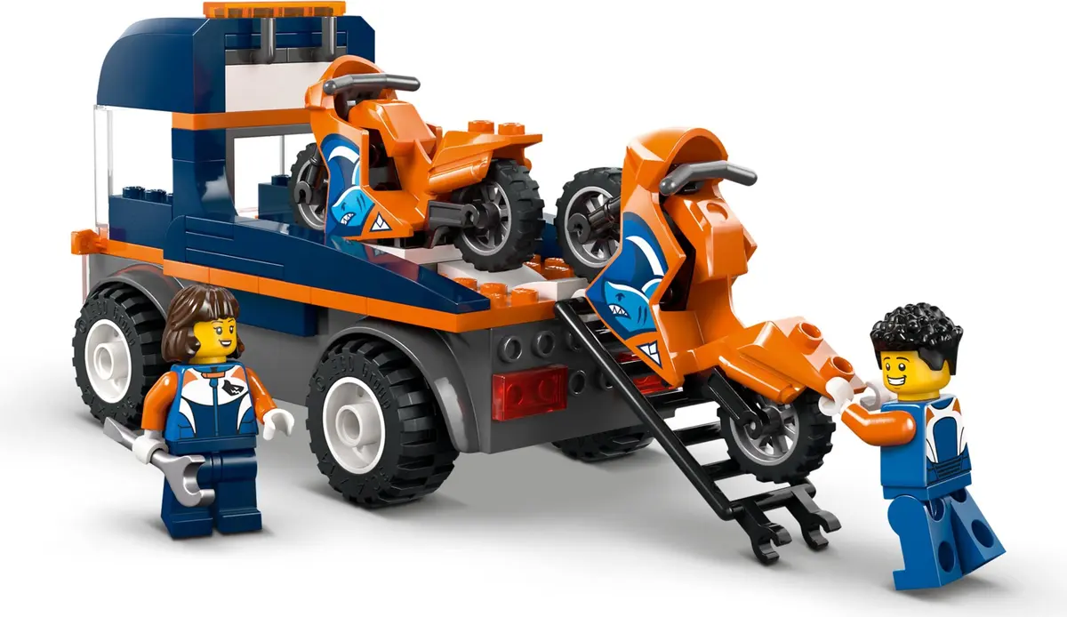 LEGO City 60491 Motorcycle Transporter set, image 10