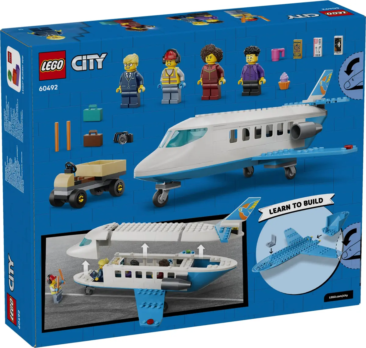 LEGO City 60492 Passenger Jet set, image 2