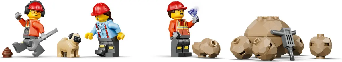 LEGO City 60494 Dump Truck & Front End Loader set, image 9