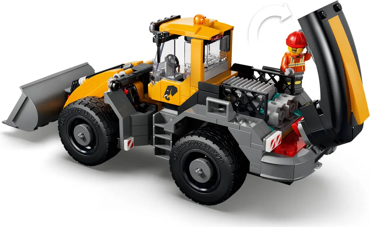 LEGO City 60494 Dump Truck & Front End Loader set, image 12