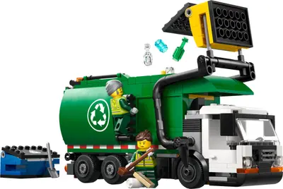 LEGO City 60495 Recycling Truck set