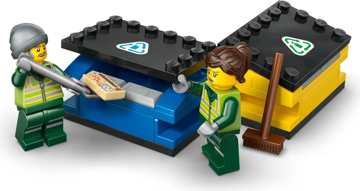 LEGO City 60495 Recycling Truck set, image 9