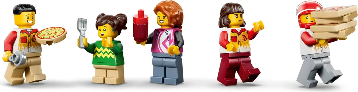 LEGO City 60496 Pizza Delivery Experience set, image 9
