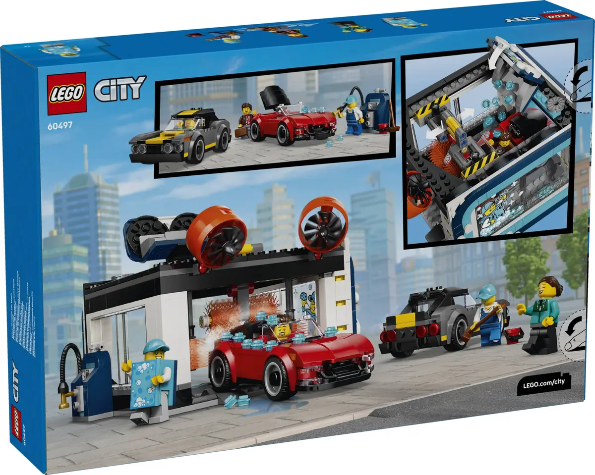 LEGO City 60497 Drive-Through Car Wash set, image 2