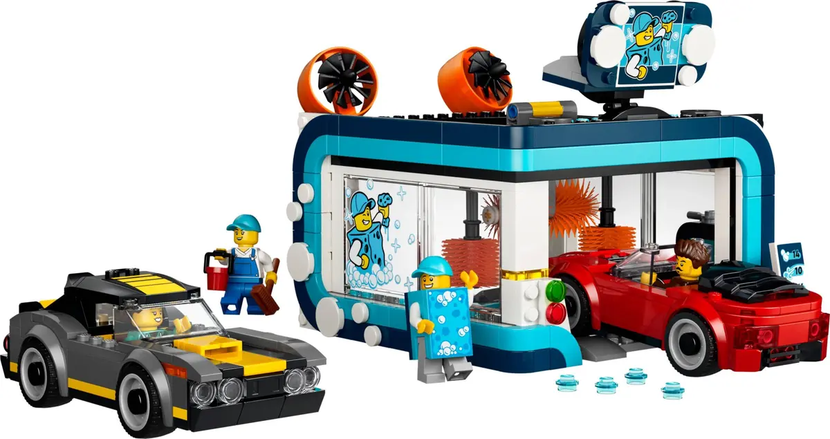 LEGO City 60497 Drive-Through Car Wash set