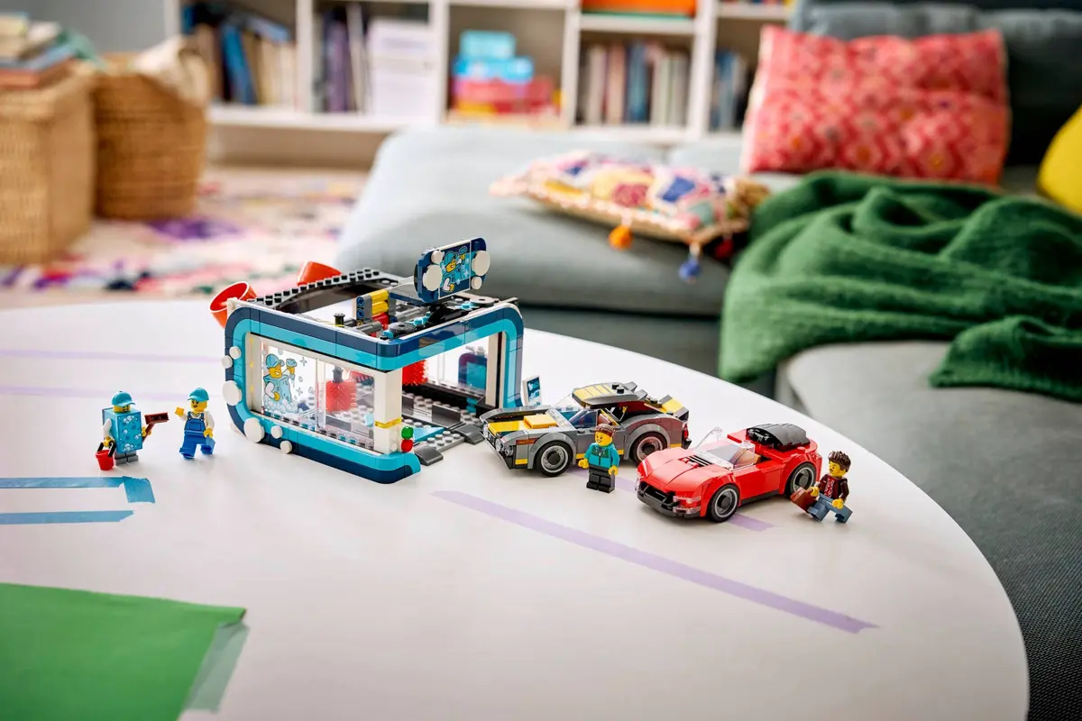 LEGO City 60497 Drive-Through Car Wash set, image 7