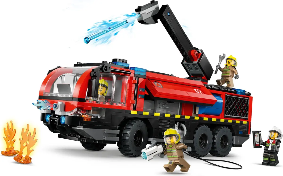 LEGO City 60499 Airport Fire Truck set, image 8