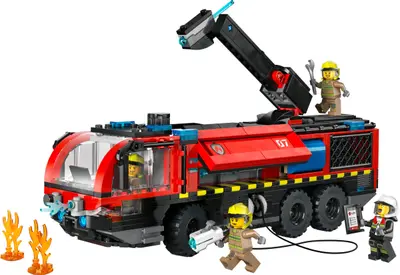 LEGO City 60499 Airport Fire Truck set