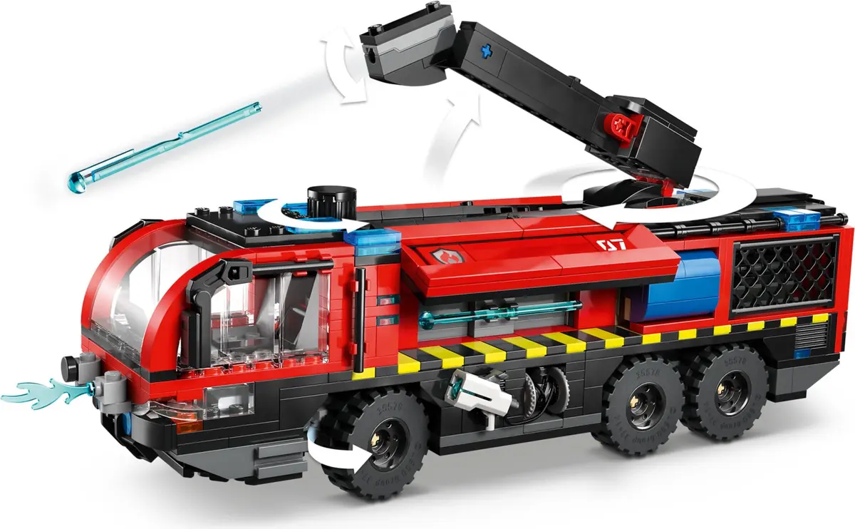 LEGO City 60499 Airport Fire Truck set, image 11
