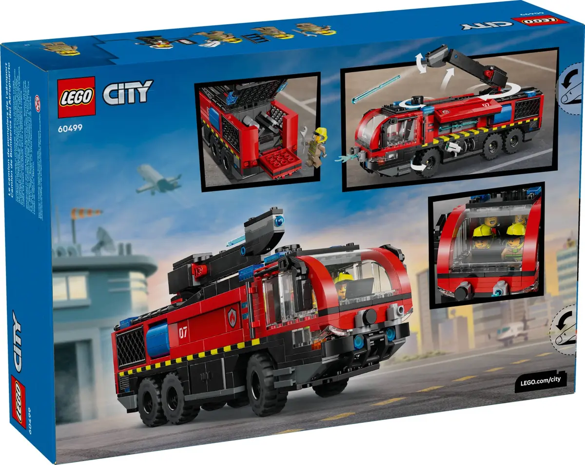 LEGO City 60499 Airport Fire Truck set, image 2