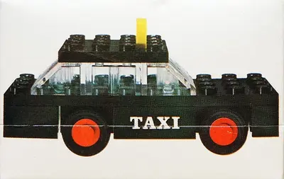 LEGO LEGOLAND 605 Taxi set, image 2