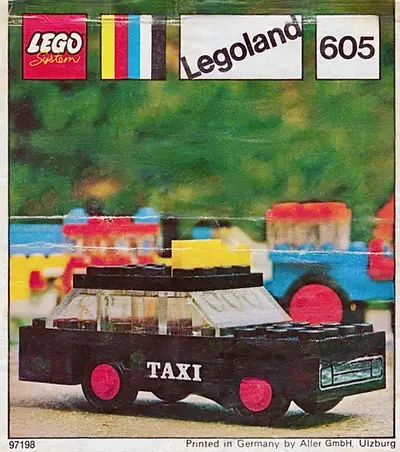 LEGO LEGOLAND 605 Taxi set